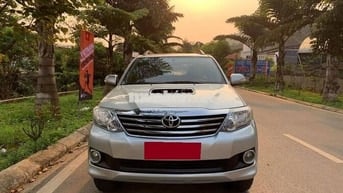 Bán Toyota Fortuner 2015 Số sàn Bạc 7 chỗ Ghế da