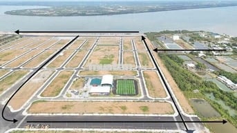 Đất nền ven sông 1.5 tỷ 80-244m2 (4 lầu - Biệt thự) có sổ sẵn, hỗ trợ