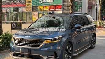 Kia Carnival Signature 2021 máy dầu 90.000km Xanh