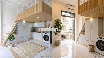 Cho thuê phòng căn hộ dịch vụ Full Nội Thất  - có gác lửng