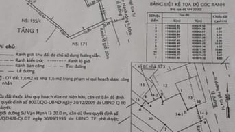 Bán gấp nhà MT Sư Vạn Hạnh - Quận 10 DT 5,6 x 16m CN 160m2 - Giá 35 tỷ