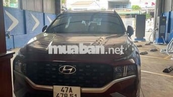 Hyundai SantaFe 2022 Máy Dầu 97000 km Đỏ