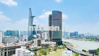 Cho thuê căn hộ SaiGon Royal, 2PN view sông Sài Gòn & Bitexco, 24 tr