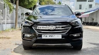 Hyundai Santafe 2018 Full dầu (4WD) 130000 km Đen