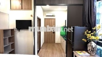 Trong tòa Villa- Căn 1 PN tách bếp Hoàng Hoa Thám- Full nội thất