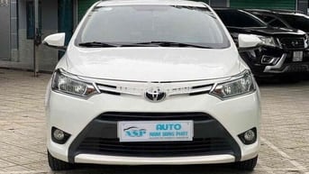 Toyota Vios E Cvt 2017 Số tự động Trắng