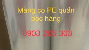 Bán Màng PE Quấn Bọc Hàng, Băng Keo, giá sỉ.
