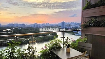 TÌM CHỦ CH RIVERSIDE RESIDENCE- SANG- XỊN- 154M2-VIEW SÔNG-GIÁ 18,5 TỶ