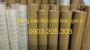 Bán băng keo, Màng PE tại quận 1, quận 2, quận 3, quận 12, giá sỉ.