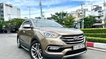 Hyundai Santafe 2019 2.2 CDI Full Dầu Nâu 7 chỗ