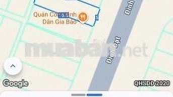 BÁN ĐẤT MT ĐINH ĐẠT DT 82M NGANG 5M