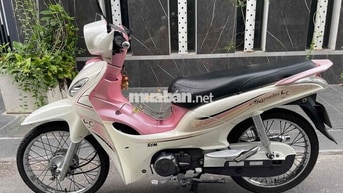 SYM Angela 50 Nữ Hồng trắng