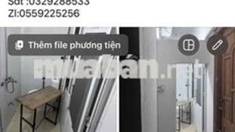 Phòng trọ Tu Hoàng ko chung chủ vskk