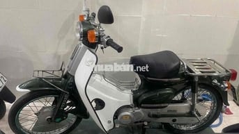 Honda Cub 81 Đời đầu kim trắng Xanh rêu trắng