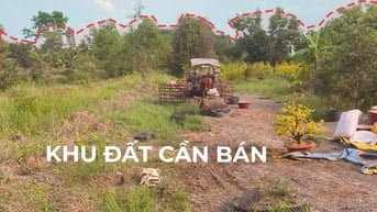 Bán đất P.Tây Nam Tp HCM giáp rạch, gần sông SG, tiện ra TL744