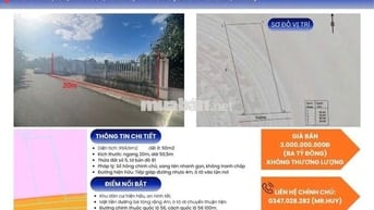CHÍNH CHỦ CẦN BÁN GẤP – LÔ ĐẤT ĐẸP GIÁ ĐẦU TƯ TẠI CHÂU ĐỨC