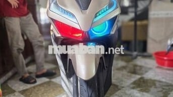 Honda Click 2018 Vàng BS 43 đồ chơi đèn,mâm