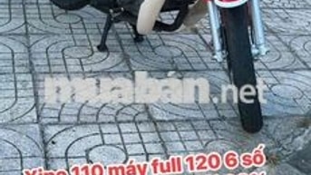 Suzuki Xipo 110 Đỏ Trắng máy full 120cc 6 số 32tr
