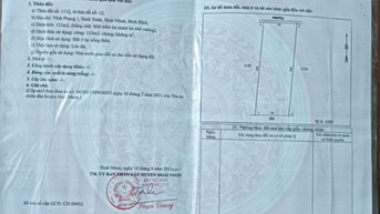 Bán đất 133m2, 1,5 tỷ tại xã Hoài Xuân, thị xã Hoài Nhơn, Bình Định