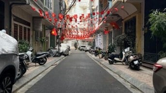 Nhà 5,5T oto đỗ vừa ở vừa KD khu P/Lô Víp Ô Đồng Lầm-Hồ Ba Mẫu sát Hồ