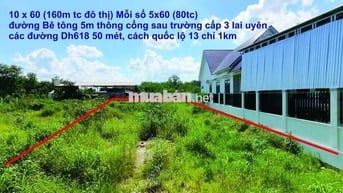 đất phường lai uyên tp hồ chí minh 10x60
