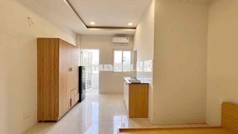 studio full nội thất, ban công