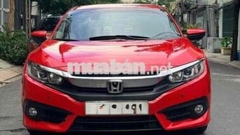 Honda Civic 1.8E 2018 50.000 km Đỏ