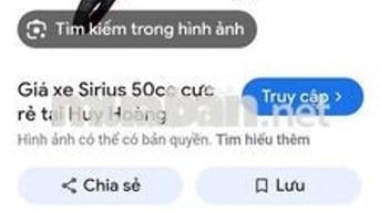 Hyosung Sirius 50cc Trắng