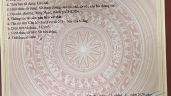 Chính chủ cần bán căn chung cư Thụy Phương