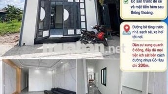 BÁN NHÀ MỚI giá rẻ xã Mỹ Hạnh Nam - Đức Hoà