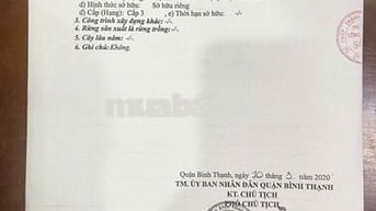 Bán nhà 82/44 Lê Văn Duyệt, Phường Gia Định 