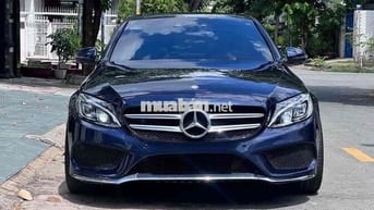 Mercedes C300 AMG 2017 Xanh Tự động 9 cấp