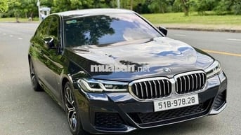 BMW 520i M-Sport 2021 8600 km Đen
