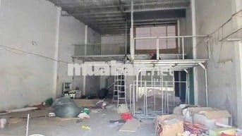 kho cho thuê rẻ, dt 8×18 gác lửng, mặt tiền đường số 6, bình tân