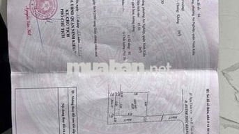 BÁN NỀN CÓ SẲN NHÀ TRỆT LỬNG DỂ CẢI TẠO,HẺM 19 NGAY CHỢ AN NGHIỆP