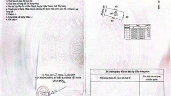 cần bán 14 sổ full ODT Ấp cây ổi, xã hòa thành, Châu Thành , Tây Ninh