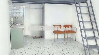 Phòng trọ mới xây Phan Huy Ích 18m2 có gác rộng