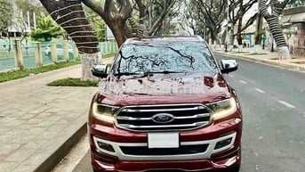 Ford Everest Titanium 2020 Máy dầu 7 chỗ Đỏ