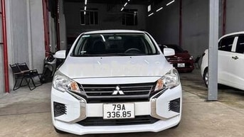 Mitsubishi Attrage 2021 Số sàn 55.000 km Trắng