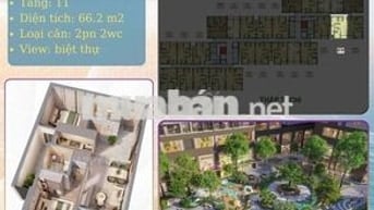 Chính chủ cần bán căn hộ Happy One Mori 2pn2wc, 66m2