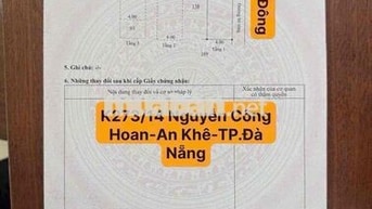 Bán Nhà Nguyễn Công Hoan Phường An Khê