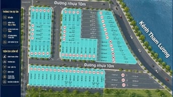 Đất Phân Lô sổ riêng Mặt Tiền Kênh Tham Lương - Nguyễn Văn Quá Quận 12