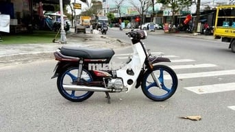 Honda Dream Thái Nâu Trắng Thái Lan