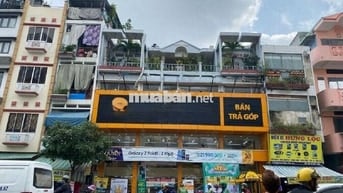 Cho thuê nhà MT 165-171 Hoàng Diệu, P.8, Q.4 -Diện tích: 12mx 6m