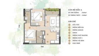 Giỏ hàng Trellia Cove - KĐT Mizuki Park - 2PN 1WC