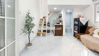 CHO THUÊ NHÀ MỚI XÂY HAI PHÒNG NGỦ FULL NỘI THẤT GẦN LOTTEMART