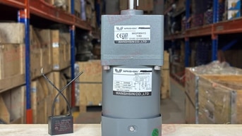 Motor giảm tốc mini Wanshsin 40W 90YS40WGV22 + 90GF-80-H 