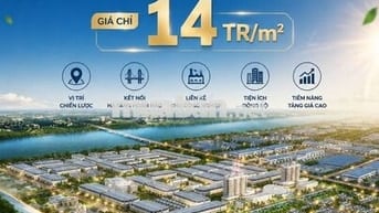 River Gateway TTHC Thủ Thừa, Sổ Hồng Trao Tay, Giá Chỉ Từ 14 Tr/m2