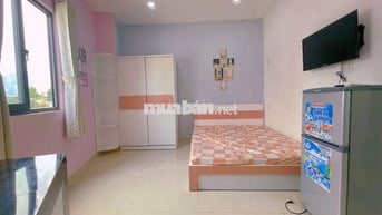 Phòng Studio xinh +chiếc view ngắm pháo hoa Q1-Full nội thất+Tivi