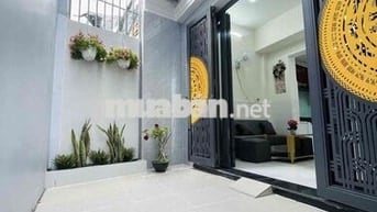 NHÀ PHAN VĂN TRỊ P11 BÌNH THẠNH 4 TẦNG NỞ HẬU GẦN MT 5.45 TỶ TL